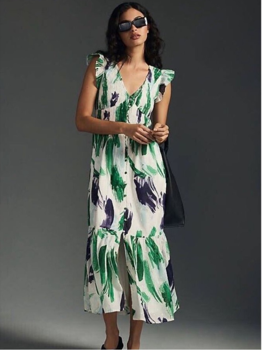Anthropologie Peregrine Midi Dress